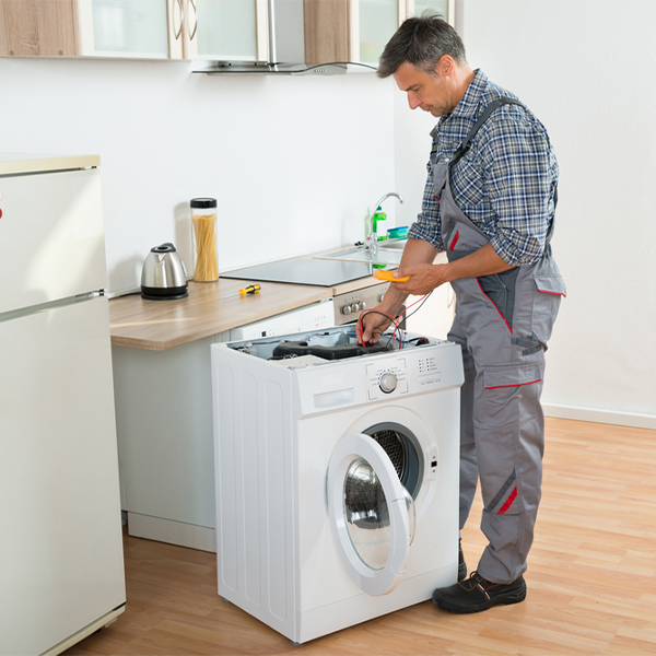 can you walk me through the steps of troubleshooting my washer issue in Ogden Dunes IN